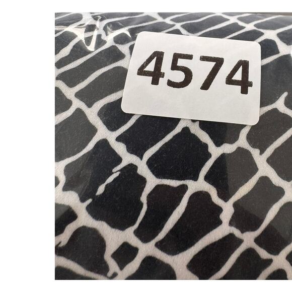 Harve Benard Large One Button Jacket Blazer White Black Reptile Print - Picture 8 of 8